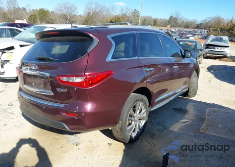 2014 Infiniti Qx60 из США, поврежденный, VIN 5N1AL0MM0EC529376
